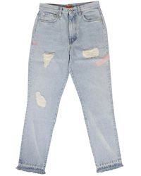 Heron Preston - Cotton Slim Denim Pants Hwya002R196410353127" - Lyst