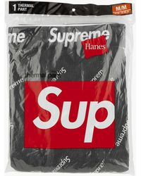 Supreme - Hanes Thermal Pant "fw 20" - Lyst