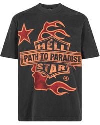 HELLSTAR - Biker T-Shirt Hsr022" - Lyst
