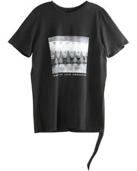 Rick Owens - Level T-Shirt Milk" Du01F4250 Rnep4P 0911" - Lyst