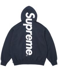 Supreme - Satin Appliqué Hooded Sweatshirt "Ss26 - Lyst