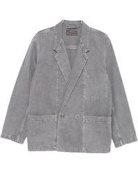 Lemaire - Workwear Blazer Coat "Heather" Ja1062 Ld1062 Pu828" - Lyst