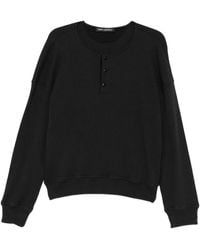Our Legacy - Ballon Beefy Rib Sweatshirt "Furnace" M4266Bf" - Lyst