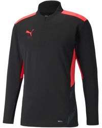 PUMA - Individualcup Training 1/4 Zip Top 657544 43" - Lyst