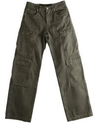 Rick Owens - Pantaloni Double Cargo Jeans "Dust" Ds01F4308 Cvs 78" - Lyst