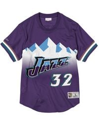 Mitchell & Ness - N&N Mesh Top "Nba Utah Jazz 96 Karl Malone" Nnmpsc19040 Ujapurp96Kma" - Lyst