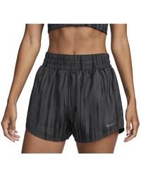 Nike - Dri-Fit High-Waisted 3" Brief-Lined Shorts "Anthracite Fz6955 060" - Lyst