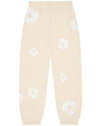 DENIM TEARS - Cotton Wreath Sweatpants "Oatmeal" Dt259" - Lyst