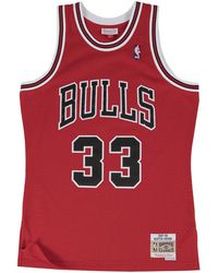Mitchell & Ness - Swingman Chicago Bulls Road 199798 Scottie Pippen Jersey Cbuscar97Spi" - Lyst