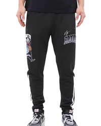 Pro Standard - Brooklyn Nets Home Town Track Pants Bbn454354 Blk" - Lyst
