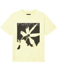 Purple Brand - Crush Heavyweight Ss T-Shirt P117 Hydh226" - Lyst