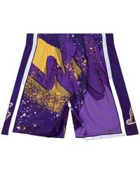 Mitchell & Ness - Hyper Hoops Swingman Shorts "nba La Lakers 2009" - Lyst