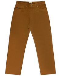 Aimé Leon Dore - Suede Western Pants Fw23Wp008 Tobacco" - Lyst