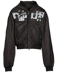RIVINGTON - Mentalists Bomber Jacket Ment Jk00 Blac" - Lyst