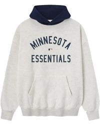Fear Of God - Mlb Twins Sport Hoodie "Oatmeal Heather Midnight" 192Ml252015F" - Lyst