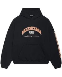 Balenciaga - Wide Fit Hoodie 674986 Tlvj2 1074" - Lyst