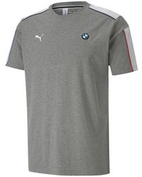 PUMA - Bmw Motorsport T7 T-Shirt "Medium Heather" 597993 03" - Lyst