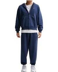 Nike - Solo Fleece Full-Zip Hoodie "Midnight" Ix1928 410" - Lyst