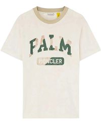 Palm Angels - Pa X Moncler Palm S/S T-Shirt Pmaa098T24Jer0010155" - Lyst
