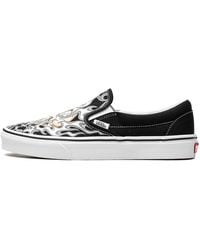 Vans - Classic Slip On "Flame Skull" Vn0009Q7Bmx" - Lyst