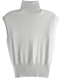 Rick Owens - Short Sleeve Turtle Top "Pearl" Rp01F6606 08" - Lyst