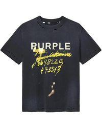 Purple Brand - Sequence T-Shirt P117 Htbh326" - Lyst