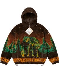 Supreme - B.B. Simon Reversible Hooded Fleece Jacket "Fw25 - Lyst