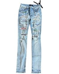 Amiri - Bandana Patch Thrasher Jeans "Clay Amr008" - Lyst