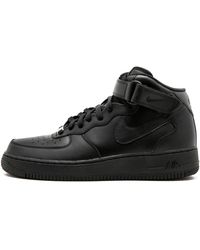 Nike - Air Force 1 Mid '07 "Triple" 315123 001" - Lyst