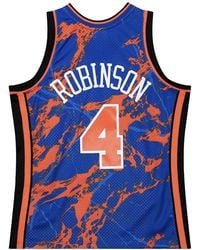 Mitchell & Ness - Team Marble Swingman Jersey "Nba Ny Knicks 2005 Nate Robinson" Tfsm1278 Nyk05Nrbblue" - Lyst