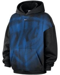 Nike - Standard Issue Fleece Basketball Hoodie "Oklahoma City Thunder - Iq2561 010" - Lyst