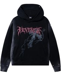 REVENGE - Cross Chain Studded Hoodie Rev0026" - Lyst