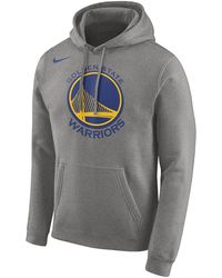 Nike - Nba Gs Warriors Essential Logo Pullover Hoodie Aa3663 063" - Lyst
