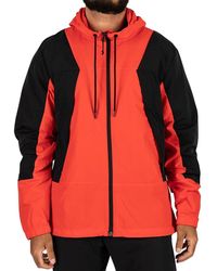 The North Face - Peril Wind Jacket "Firey/ Nf0A4Agfwu5" - Lyst