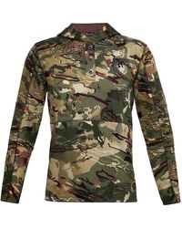 Under Armour - Rut Fleece Hoodie "Forest 2.0 Camo 1343219 988" - Lyst