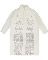 Who Decides War - Blessed Trench Coat "Off- 11300880018Aw23" - Lyst