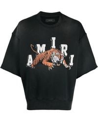 Amiri - Tiger Logo Sweater Pf23Mjg017Brf 001" - Lyst