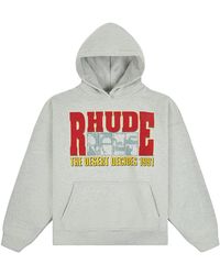 Rhude - The Desert Decides Hoodie "Heather Rhfw26Ho01737 8615" - Lyst
