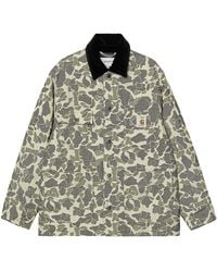 Carhartt - Tapestry Chore Coat Duck Jacquard Tobacco" I035329 3Ck Xx" - Lyst