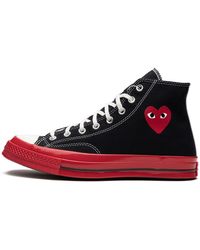 Converse - Cdg X Chuck Taylor 70 Hi "Comme Des Garcons Play" A01793C" - Lyst