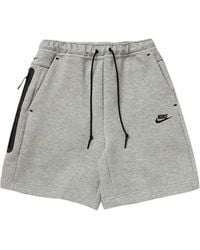 Nike - Tech Fleece Shorts "Dark Heather" Im0693 063" - Lyst