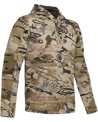 Under Armour - Rut Fleece Hoodie "Barren Camo Afs 1343219 999" - Lyst