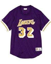 Mitchell & Ness - N&n Mesh Top "nba La Lakers 85 Magic Johnson" - Lyst