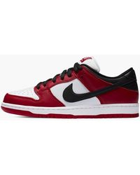 Nike Sb Dunk Low Pro "chicago" Shoes - Red