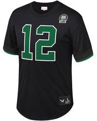 Mitchell & Ness - Nfl N&N Mesh Crewneck Eagles 1992 Randall Cunningham Tnmp6294 Pea92Rcublck" - Lyst