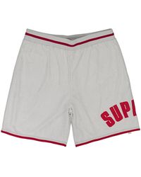 Supreme - Ultrasuede Mesh Shorts Su26052" - Lyst