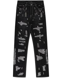 Who Decides War - Amplified Straight-Fit Jeans 1120790002Ss24" - Lyst