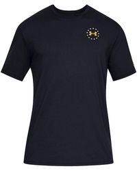 Under Armour - Freedom Flag T-Shirt Steeltown" 1333350 003" - Lyst
