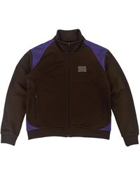 Sinclair - Tech Logo Track Jacket Smt190 Brn" - Lyst