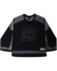 Nike - Air Brooklyn Collegiate Hockey Jersey Iron Iron" Hv0109 010" - Lyst